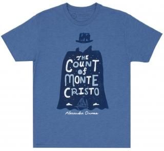 Alexandre Dumas / The Count of Monte Cristo Tee (Vintage Royal Blue)