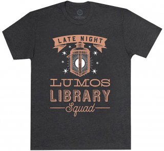 Lumos Library Squad Tee (Vintage Black)