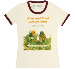 Arnold Lobel / Frog and Toad are Friends Womens Ringer Tee (Natural)