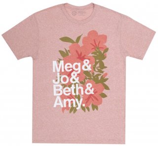Louisa May Alcott / Little Women Tee (Desert Pink)