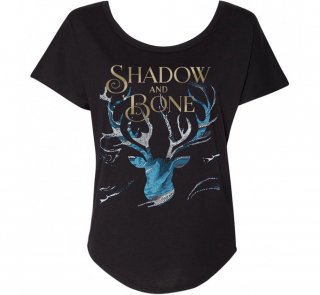 Leigh Bardugo / Shadow and Bone Womens Relaxed Fit Tee (Black)