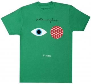 Franz Kafka / The Metamorphosis Tee 2 (Green)