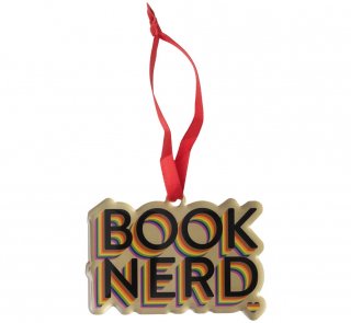 Book Nerd Pride Ornament