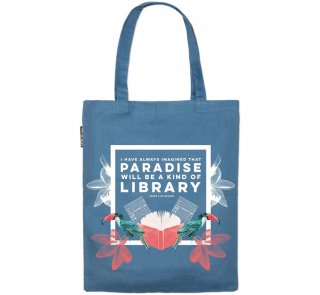 Jorge Luis Borges / Paradise Tote Bag