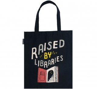 Raised by Libraries Tote Bag