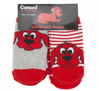 Norman Bridwell / Clifford the Big Red Dog Toddler Socks (4-Pack)