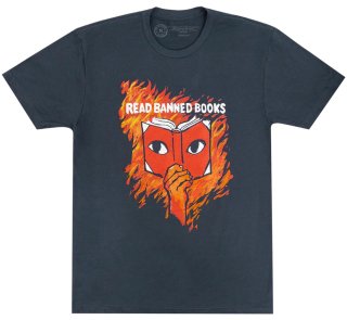 Read Banned Books Tee (Indigo)