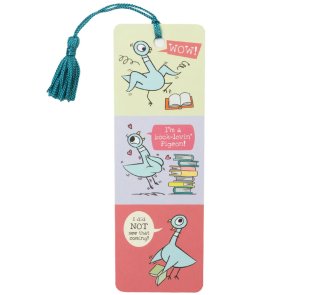 Mo Willems / The Pigeon Reads a Book Bookmark