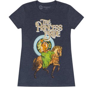 <img class='new_mark_img1' src='https://img.shop-pro.jp/img/new/icons14.gif' style='border:none;display:inline;margin:0px;padding:0px;width:auto;' />William Goldman / The Princess Bride Womens Tee 2 (Vintage Navy Blue)
