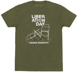 George Saunders / Liberation Day Tee (Khaki Green)