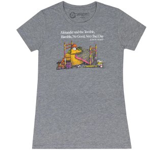 Judith Viorst / Alexander and the Terrible, Horrible, No Good, Very Bad Day Women's Tee (H.Grey)