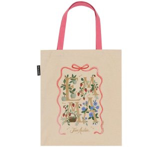 <img class='new_mark_img1' src='https://img.shop-pro.jp/img/new/icons14.gif' style='border:none;display:inline;margin:0px;padding:0px;width:auto;' />Jane Austen / Emma Tote Bag [Puffin in Bloom]