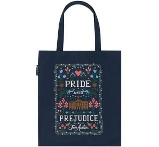 <img class='new_mark_img1' src='https://img.shop-pro.jp/img/new/icons14.gif' style='border:none;display:inline;margin:0px;padding:0px;width:auto;' />Jane Austen / Pride and Prejudice Tote Bag [Puffin in Bloom]