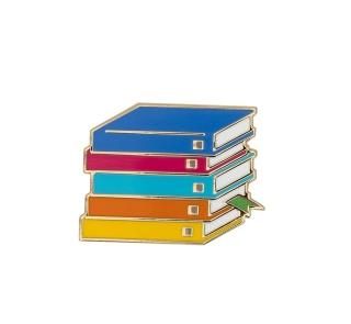 Emily Henry / Book Stack Enamel Pin