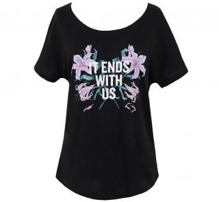 Colleen Hoover / It Ends with Us Women's Relaxed Fit Tee (Black)