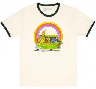 <img class='new_mark_img1' src='https://img.shop-pro.jp/img/new/icons14.gif' style='border:none;display:inline;margin:0px;padding:0px;width:auto;' />Sesame Street / Bookmobile Ringer Tee (Natural/Forest Green)
