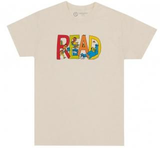 <img class='new_mark_img1' src='https://img.shop-pro.jp/img/new/icons14.gif' style='border:none;display:inline;margin:0px;padding:0px;width:auto;' />Sesame Street / READ Tee (Natural)