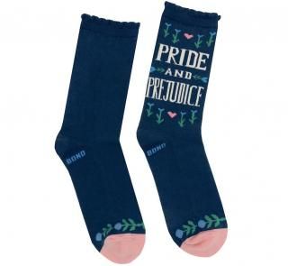 <img class='new_mark_img1' src='https://img.shop-pro.jp/img/new/icons14.gif' style='border:none;display:inline;margin:0px;padding:0px;width:auto;' />Jane Austen / Pride and Prejudice Socks [Puffin in Bloom]