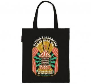 <img class='new_mark_img1' src='https://img.shop-pro.jp/img/new/icons14.gif' style='border:none;display:inline;margin:0px;padding:0px;width:auto;' />Ray Bradbury / Without Libraries What Have We? Tote Bag