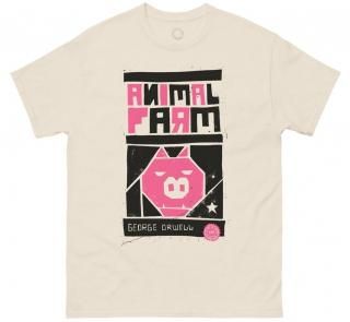 <img class='new_mark_img1' src='https://img.shop-pro.jp/img/new/icons14.gif' style='border:none;display:inline;margin:0px;padding:0px;width:auto;' />George Orwell / Animal Farm Tee 5 (Natural)