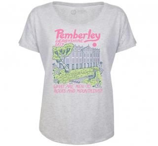 <img class='new_mark_img1' src='https://img.shop-pro.jp/img/new/icons14.gif' style='border:none;display:inline;margin:0px;padding:0px;width:auto;' />Jane Austen / Pride and Prejudice - Pemberley Women's Relaxed Fit Tee (Heather White)