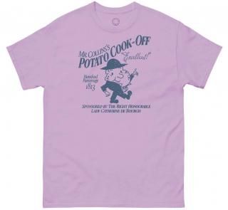 <img class='new_mark_img1' src='https://img.shop-pro.jp/img/new/icons14.gif' style='border:none;display:inline;margin:0px;padding:0px;width:auto;' />Jane Austen / Pride and Prejudice - Mr. Collins's Potato Cook-Off Tee (Orchid)