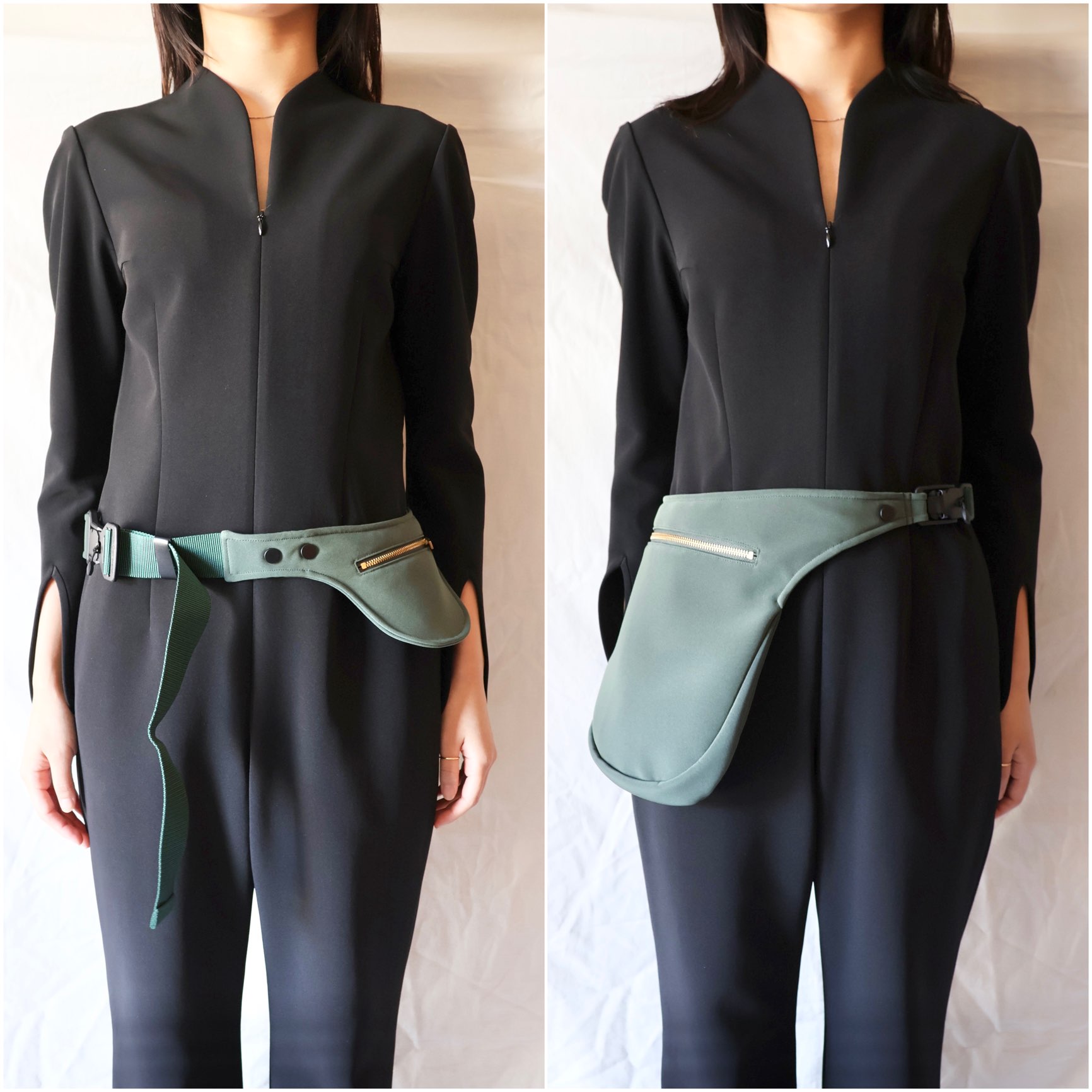 Mame Kurogouchi:Basket Motif Multi-Way Body Bag - KHAKI Mame Kurogouchi:Basket Motif Multi-Way Body Bag - KHAKI