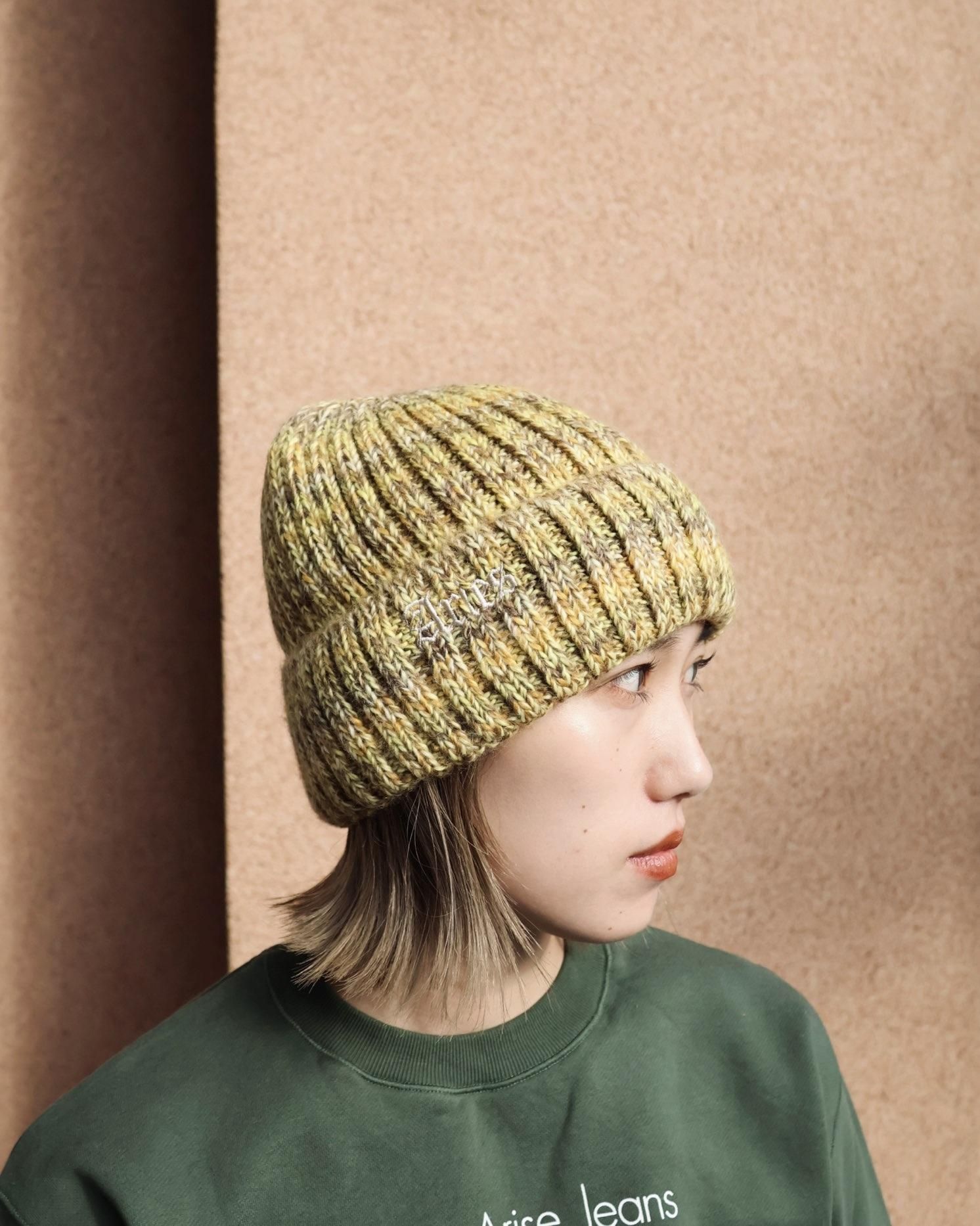 Aries：Rib Knit Space Dye Beanie - ORANN ONLINE SHOP