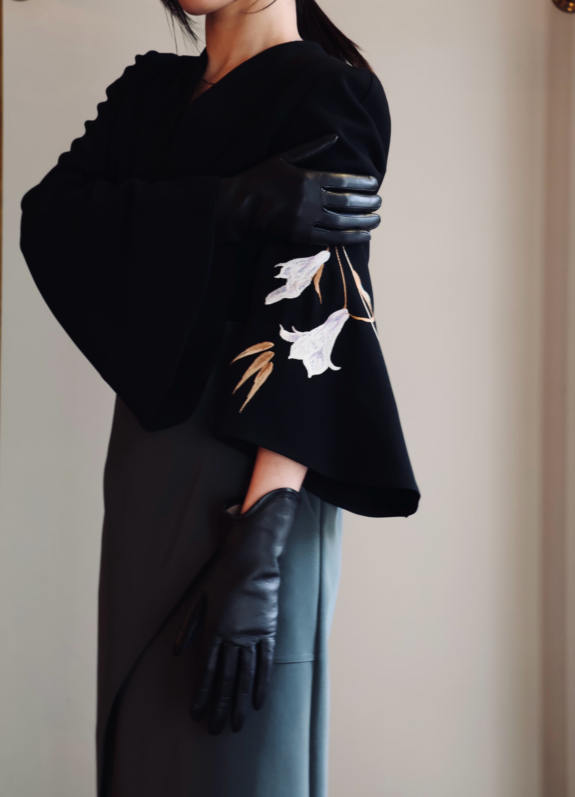 Mame Kurogouchi:Leather Dress Gloves - BLACK - ORANN 通販サイト Mame Kurogouchi:Leather Dress Gloves - BLACK - ORANN 通販サイト