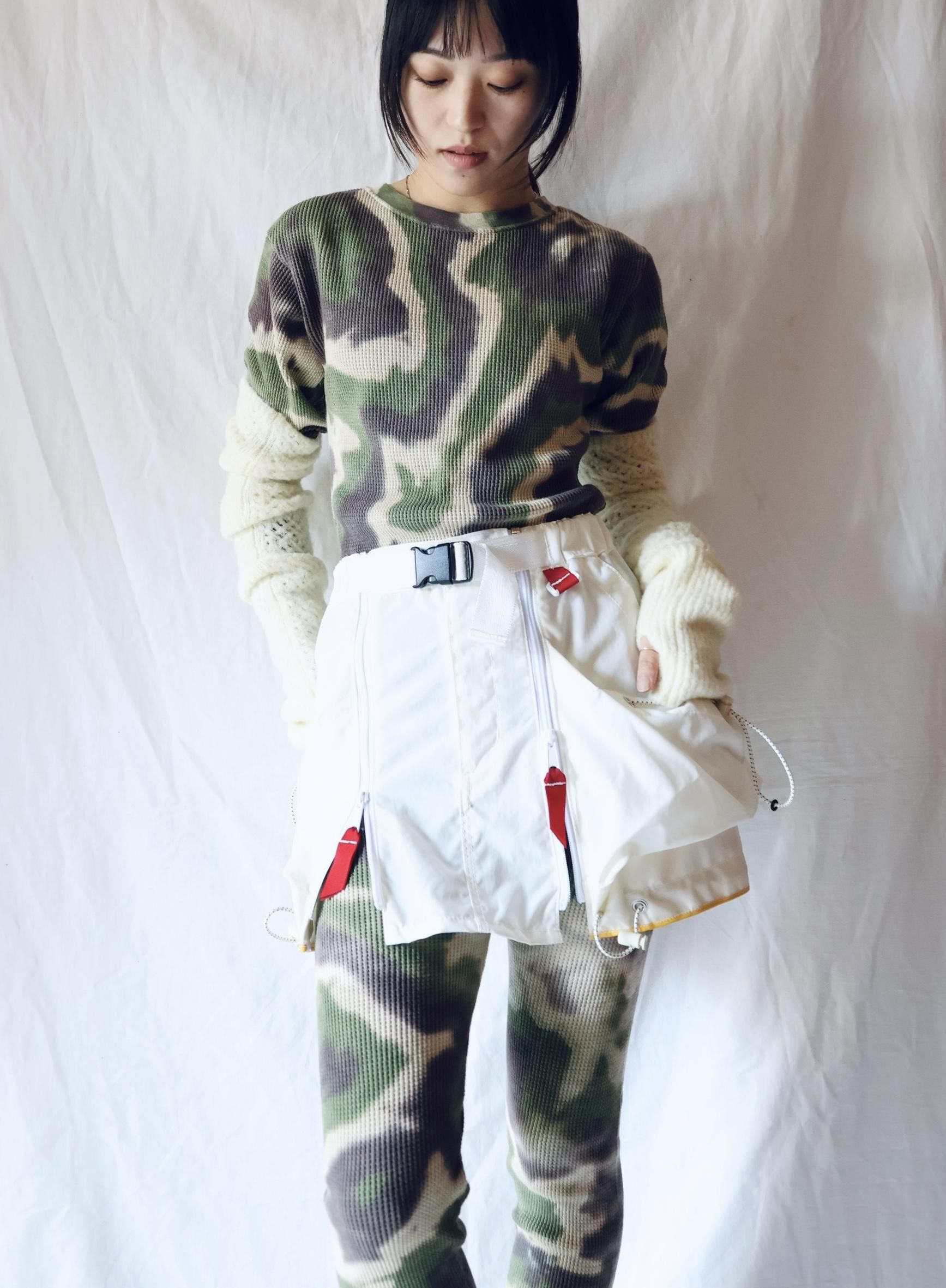 FUMIKA UCHIDA: STRECH MESH KNITTED BRATOP & FUMIKA UCHIDA: STRECH MESH KNITTED BRATOP &