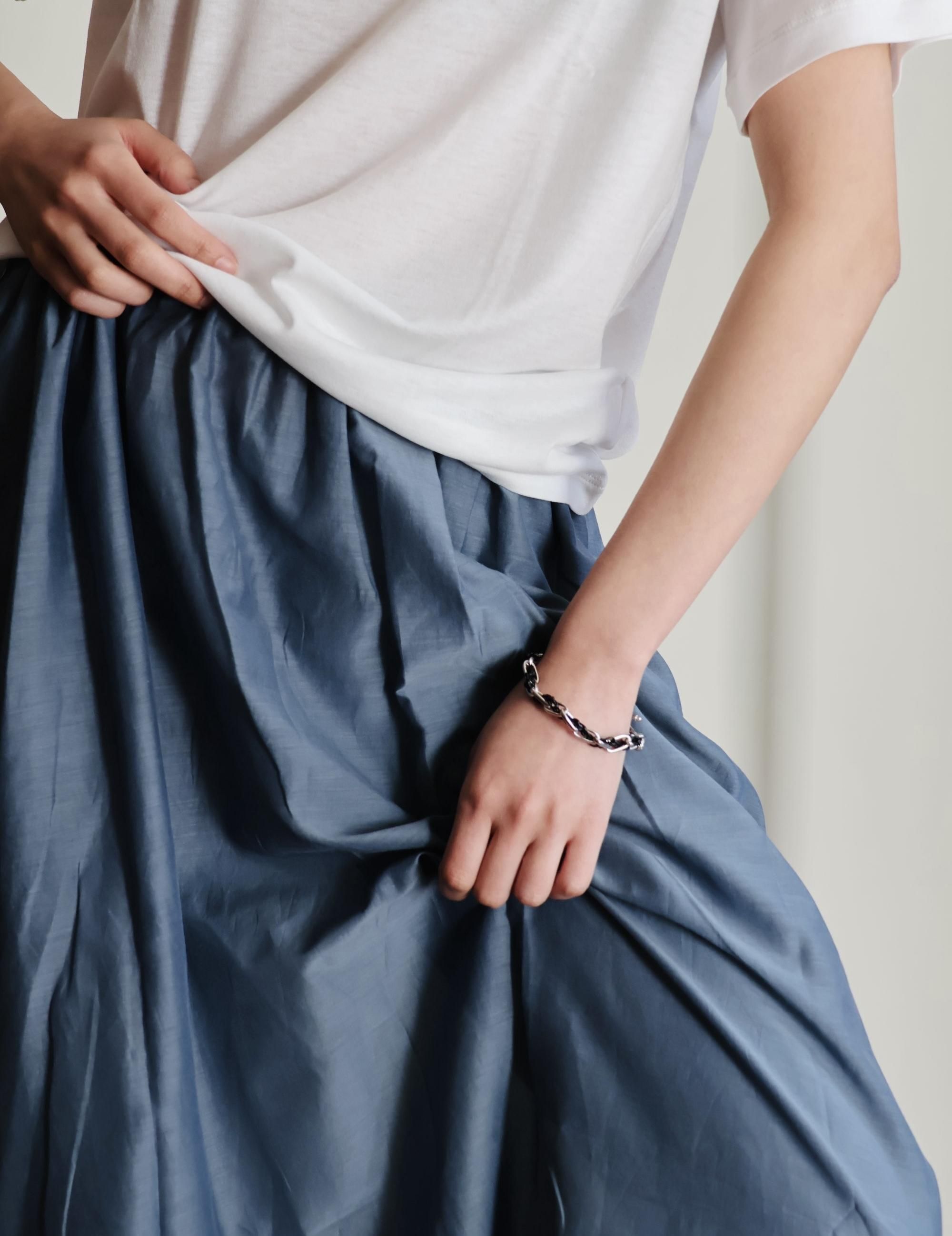 R.ALAGAN：WOVEN CHAIN BRACELET - SILVER - ORANN ONLINE SHOP
