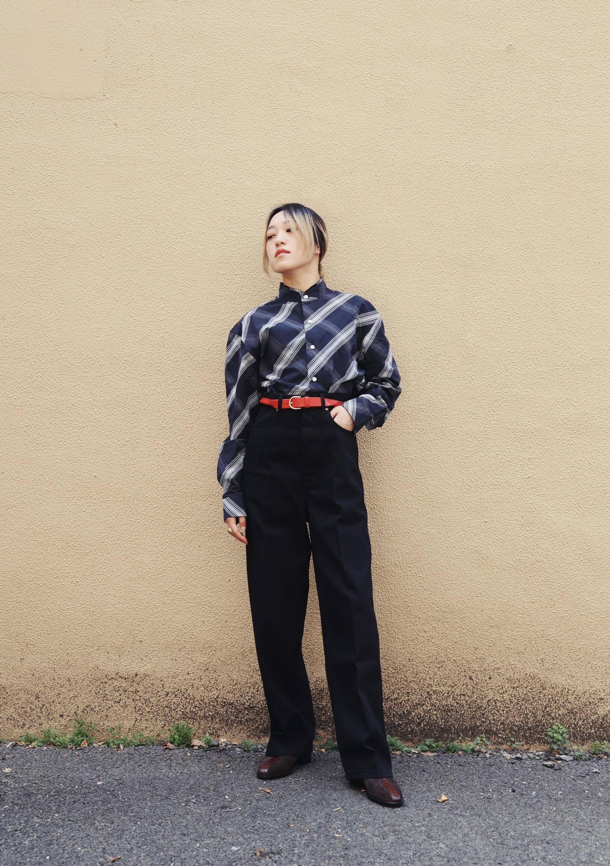 Cristaseya:HIGH WASTED BLACK DENIM - BLACK - ORANN ONLINE SHOP Cristaseya:HIGH WASTED BLACK DENIM - BLACK - ORANN ONLINE SHOP