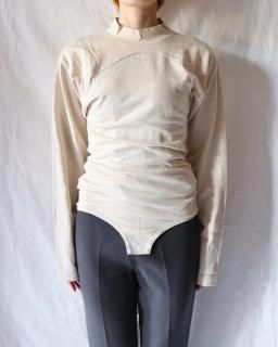 FUMIKA UCHIDAATHLETIC TURTLE BODY SUIT - ECRU
