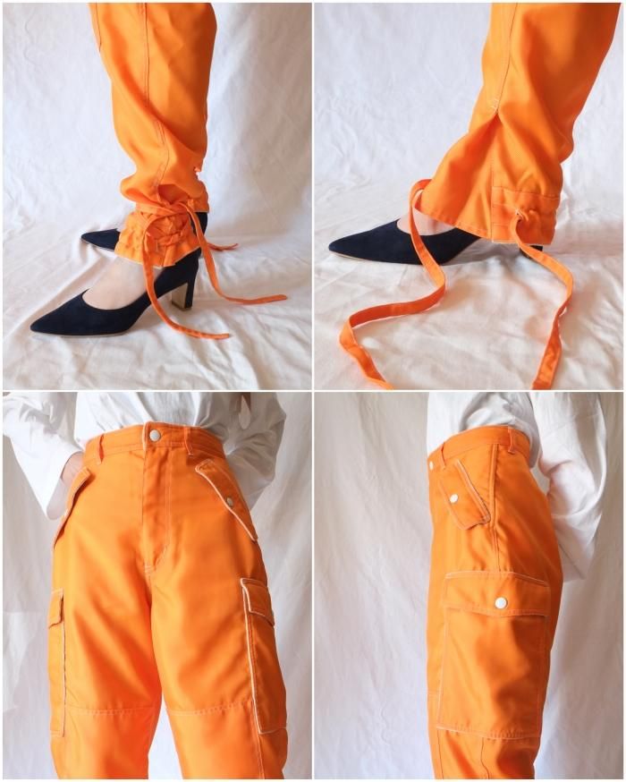 FUMIKA UCHIDA | NYLON/PILE FLIGHT PANTS - ORANN ONLINE SHOP FUMIKA UCHIDA | NYLON/PILE FLIGHT PANTS - ORANN ONLINE SHOP