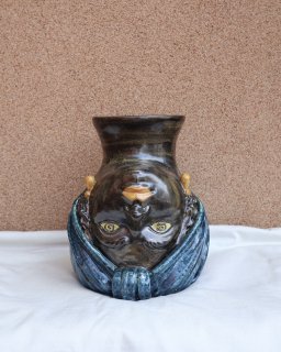 CristaseyaMEDIUM CERAMIC HEAD - BLUE WOMEN