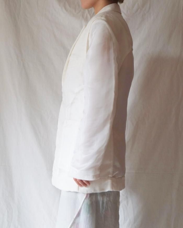 【未使用】FUMIKA_UCHIDAシルクブランケット FUMIKA UCHIDA(フミカウチダ) ベロアシャーリングブルゾンFU-0