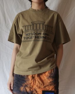 AriesWisdom and Togetherness SS Tee - OLIVE