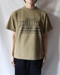 AriesWisdom and Togetherness SS Tee - OLIVE