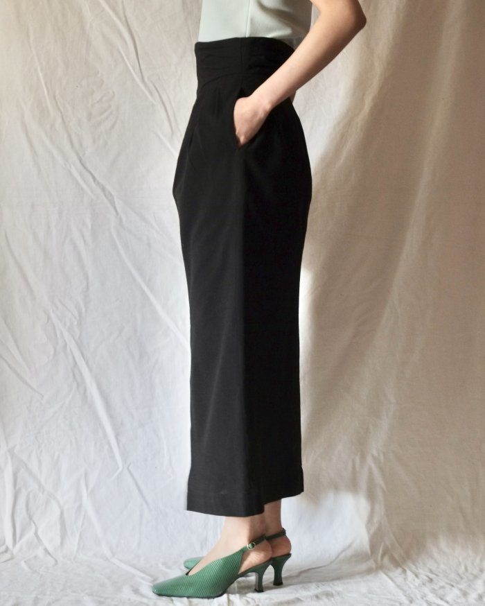 2021激安通販 Crepe Hole High Waisted Skirt mame sleepyhollowevents.com