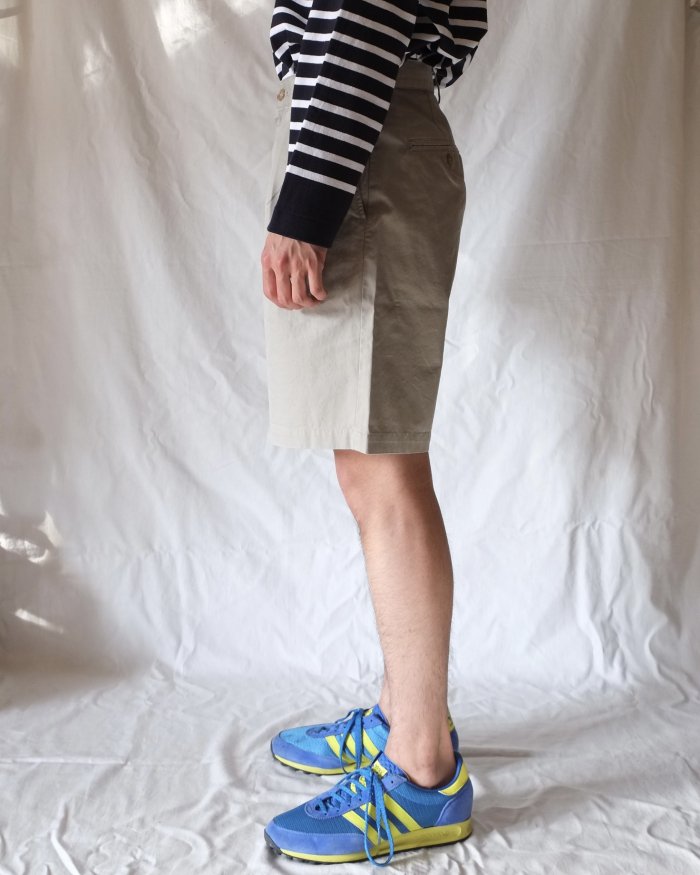 Ernie Palo：2TUCK WIDE SHORTS - GREY - ORANN 通販サイト