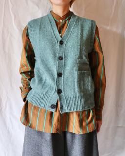 CristaseyaSHETLAND GILET - MINT