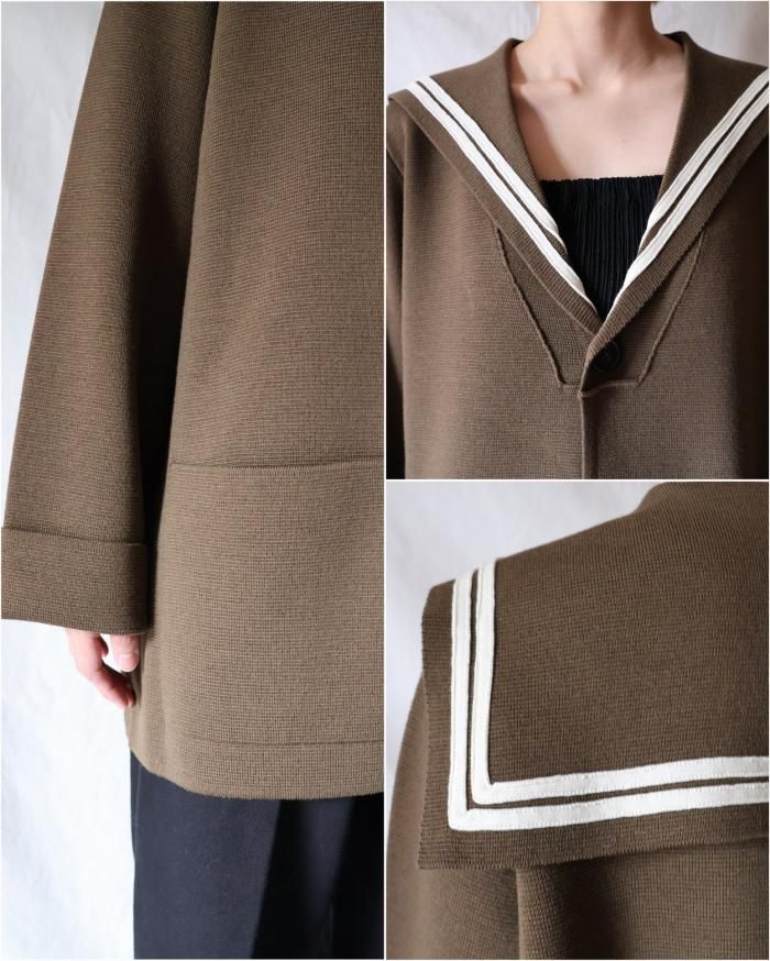 Cristaseya:SAILOR CARDIGAN - KHAKI - ORANN 通販サイト