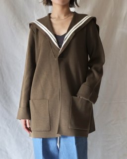 CristaseyaSAILOR CARDIGAN - KHAKI