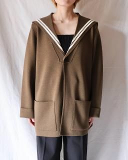 CristaseyaSAILOR CARDIGAN - KHAKI