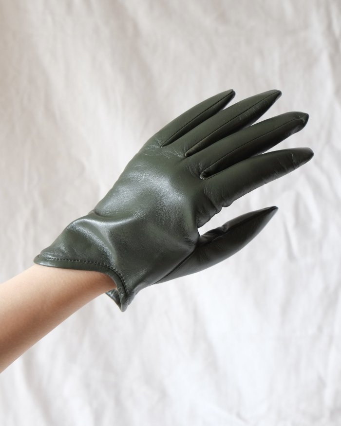 未使用 Mame Kurogouchi Plain Leather Gloves | thefancarpet.net