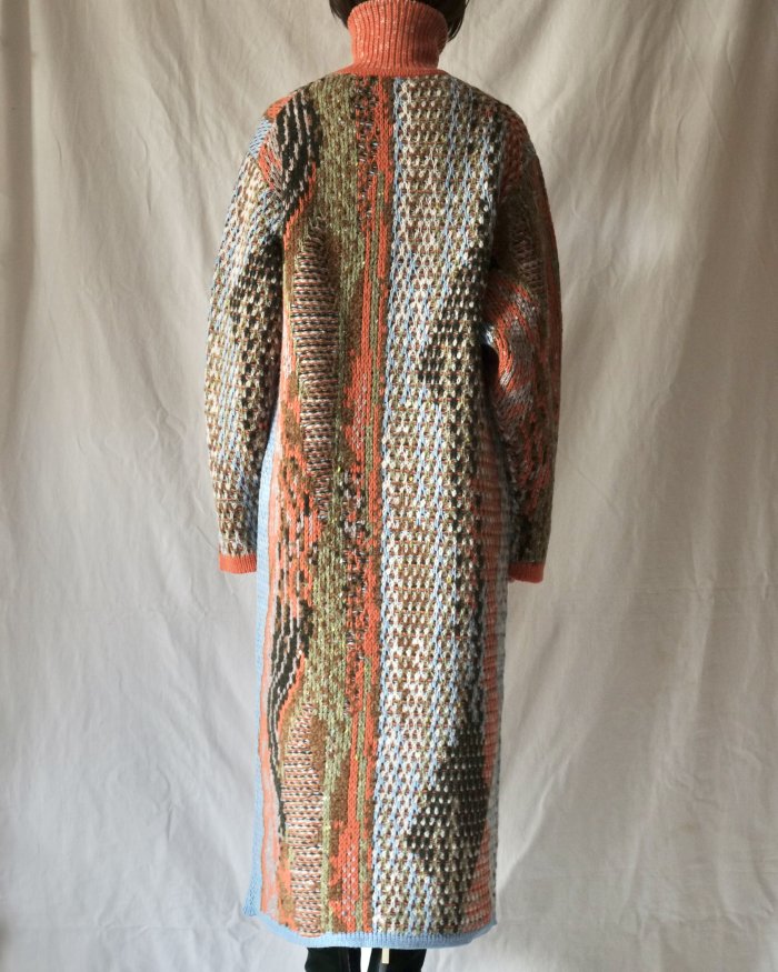 Mame Kurogouchi：Autumn Knitted Dress - ORANGE - ORANN 通販サイト