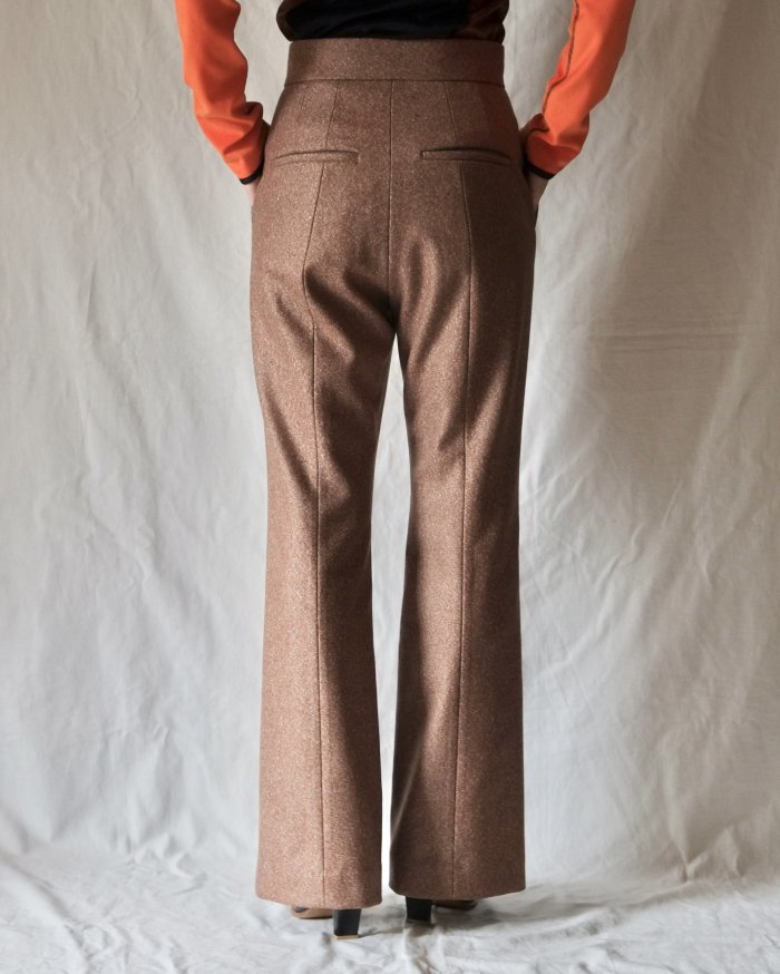 Straight Leg Leather Pants – Melange The Label