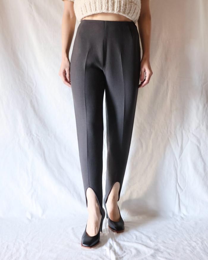 フミカ ウチダ STRETCH W-FACE STIRRUPS PANTS | www.angeloawards.com