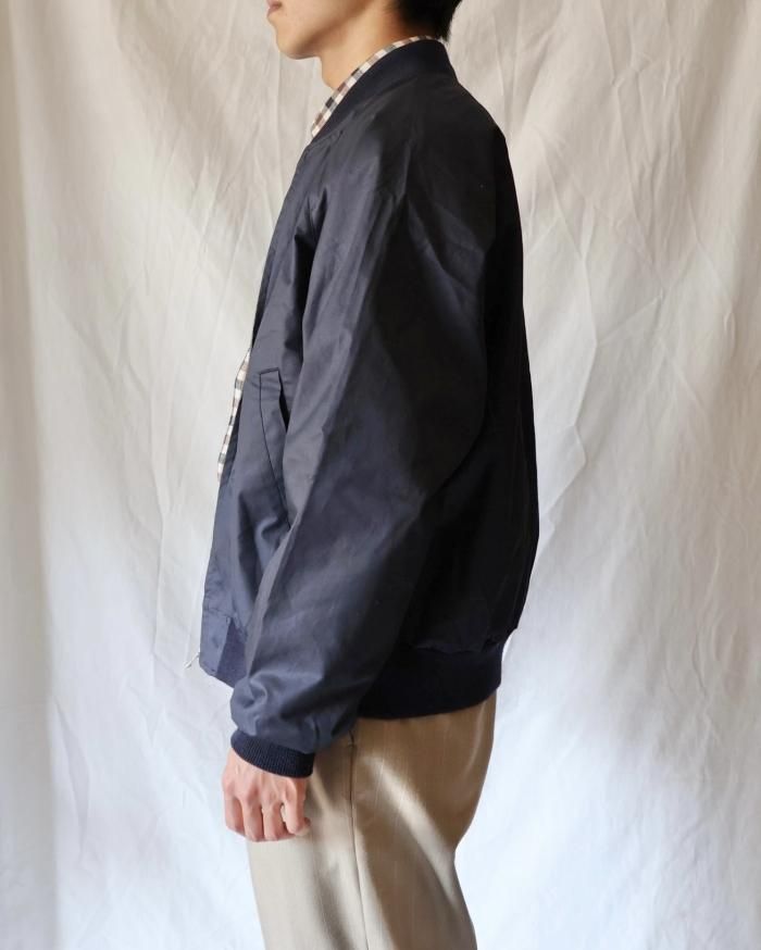 Ernie Palo:ZIP BLOUSON - NAVY - ORANN ONLINE SHOP Ernie Palo:ZIP BLOUSON - NAVY - ORANN ONLINE SHOP