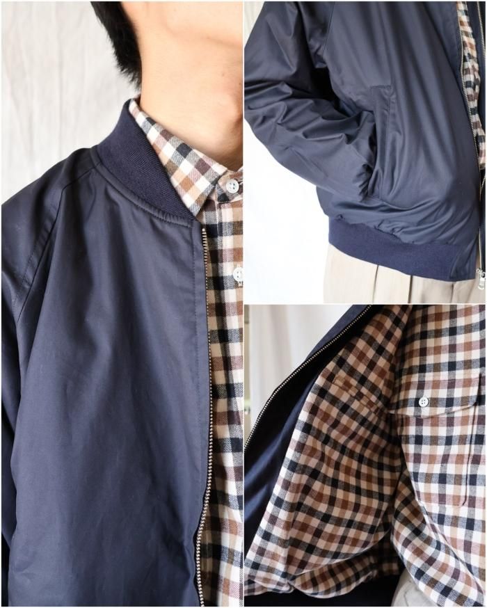 Ernie Palo:ZIP BLOUSON - NAVY - ORANN ONLINE SHOP Ernie Palo:ZIP BLOUSON - NAVY - ORANN ONLINE SHOP
